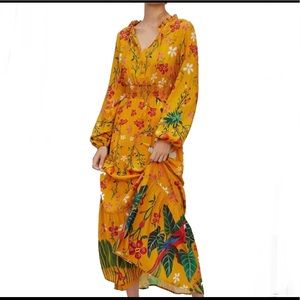 FARM RIO Anthropologie NWT Cristy Maxi Dress